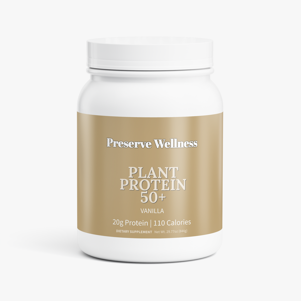 Plant Protein 50+ (Vanilla)