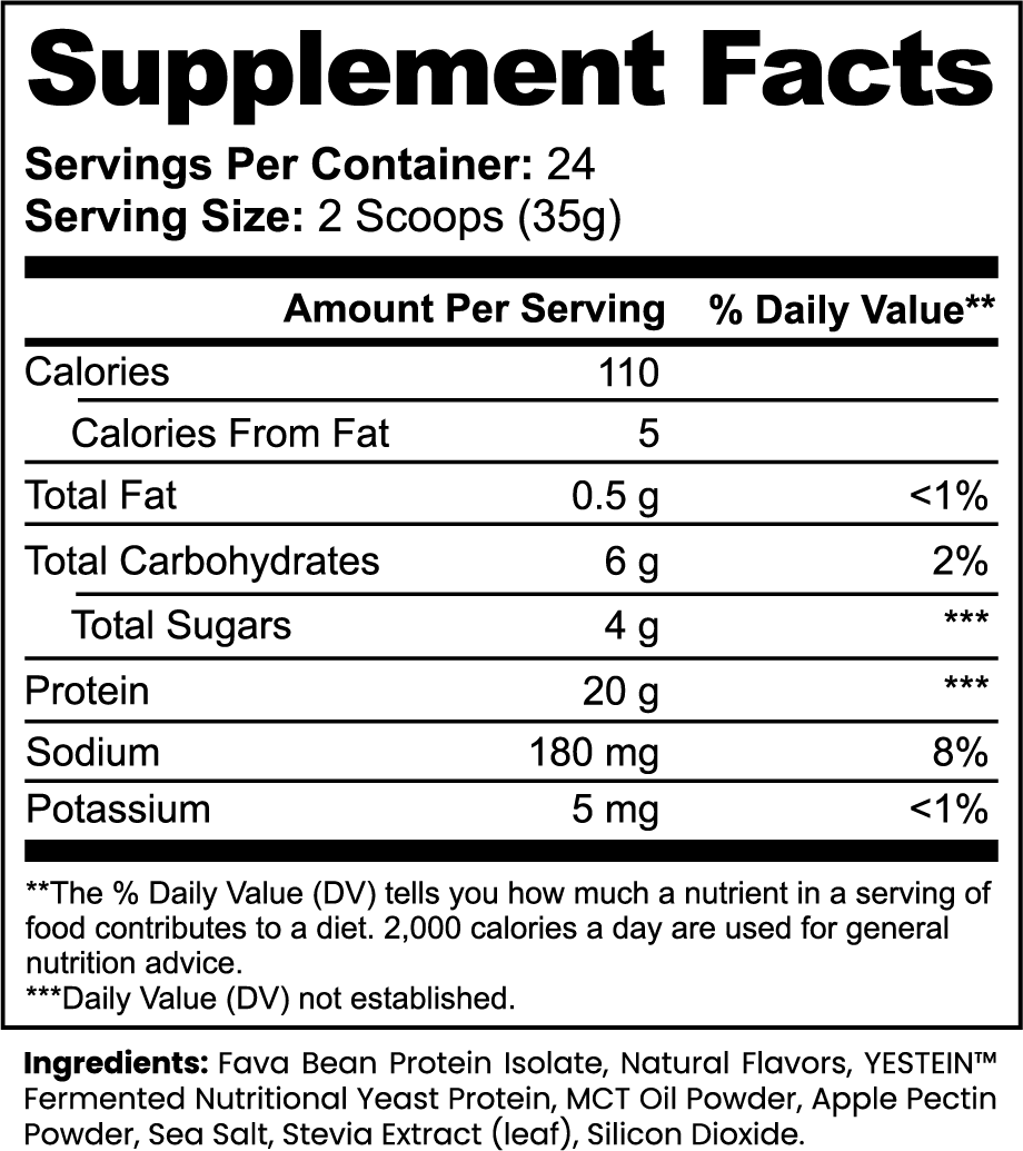 Plant Protein 50+ (Vanilla)