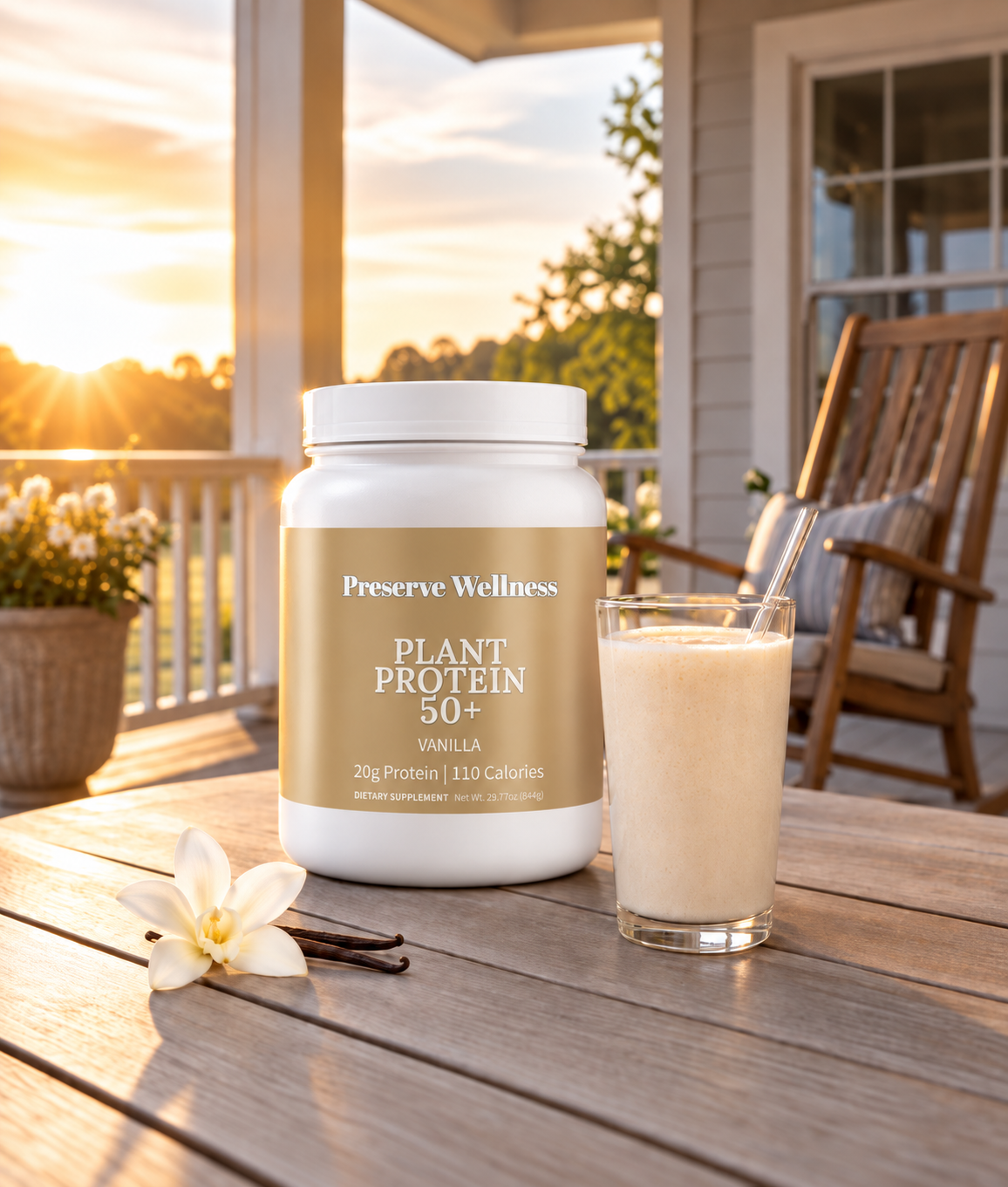 Plant Protein 50+ (Vanilla)